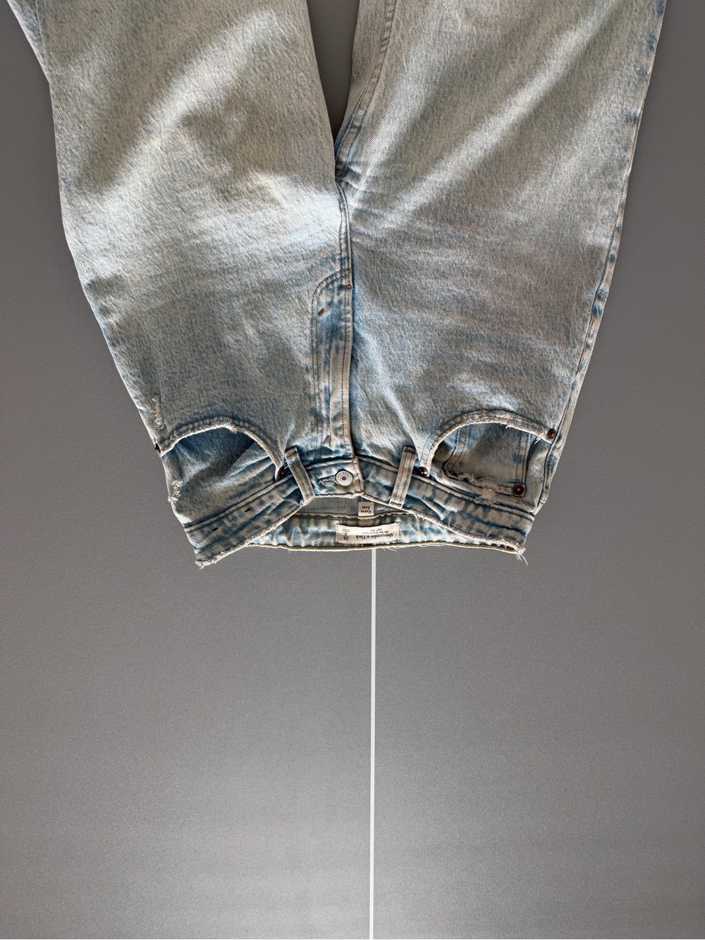 Abercrombie the ‘90s relaxed Jean high rise